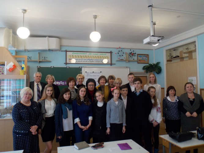 Проект "Класна школа" представляли на семінарі директорів в місті Кам'янське